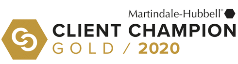 Martindale-Hubbell: Client Champion Achievement - Gold / 2019.